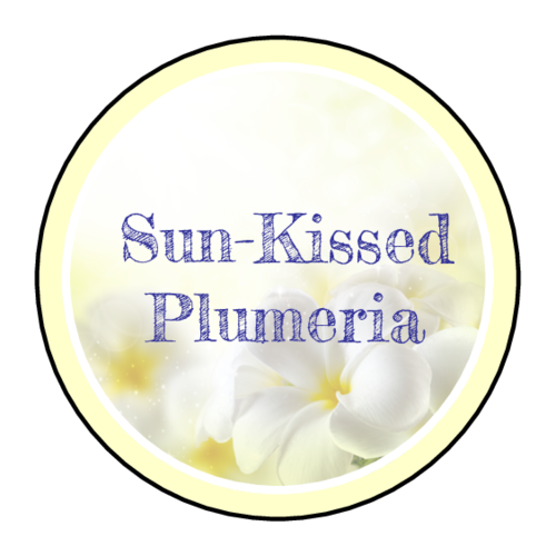 Plumeria Bath and Body Label