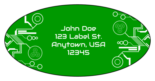 Tech Address Label