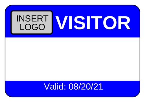 Visitor Name Tag
