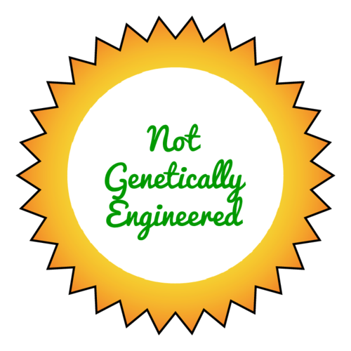 "Not Genetically Engineered" Starburst Food Label