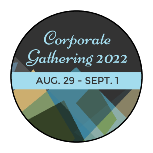Geometric Corporate Event Sticker