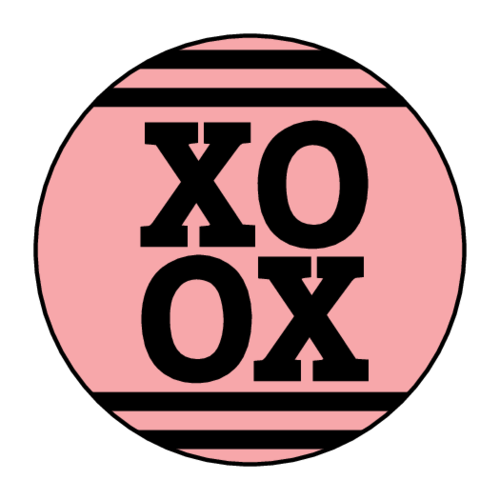 "XOXO" Sticker