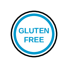 Gluten Free Circle Label