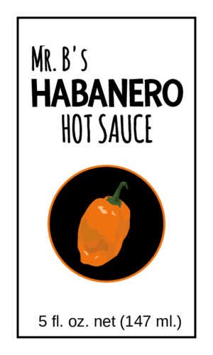 Printable Hot Sauce Label Template Printable Templates