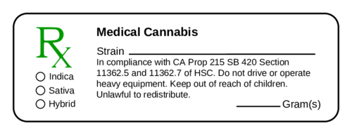 Dispensary Free Printable Strain Labels