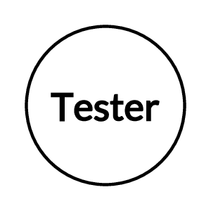 Cosmetic "Tester" Circle Label