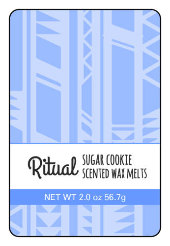 Wax Melt Safety Stickers Template: Minimalist Labels for Wax Melts