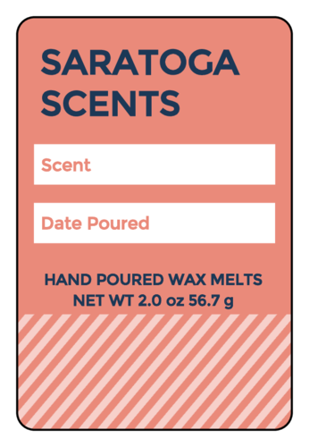 Wax Melt Label Templates - Browse Free Design Templates For Wax Melt  Containers