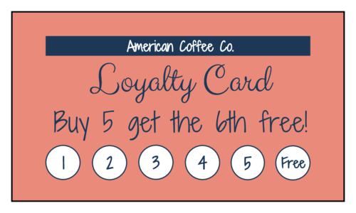 Simple Loyalty Card