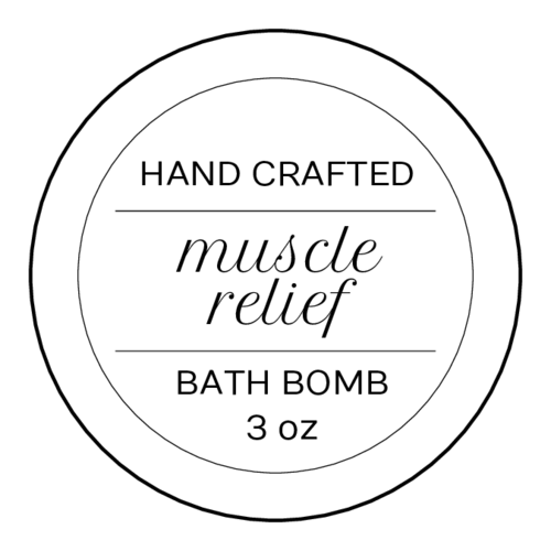 Basic Bath Bomb Label