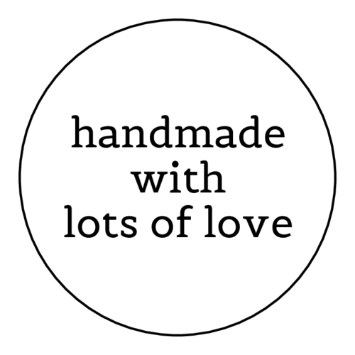 Simple Handmade With Love Label