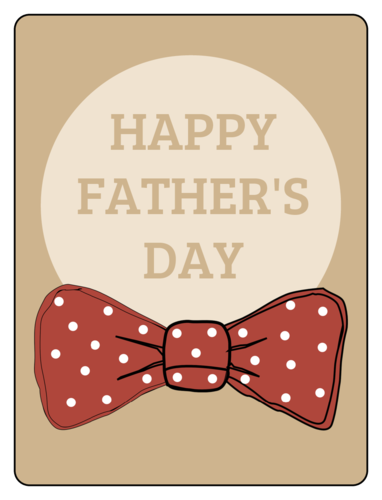Bowtie Father s Day Gift Label OnlineLabels