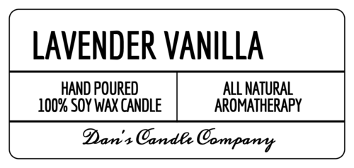 Tabular Apothecary Candle Label