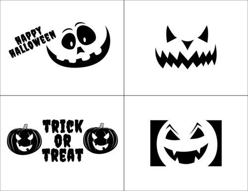 Halloween Full Size Candy Bar Labels Template | OnlineLabels®