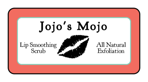 Exfoliating Lip Scrub Label