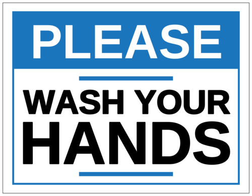  Please Wash Your Hands Sign OnlineLabels