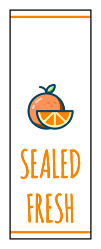 "Sealed Fresh" Restaurant Delivery Tamper-Evident Drink Seal
