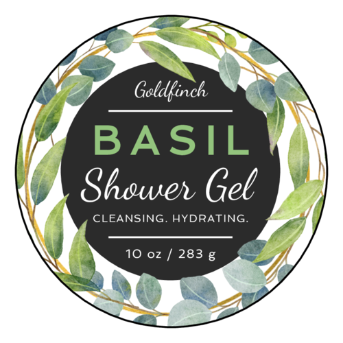 Florid Shower Gel Label