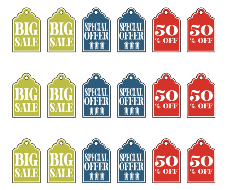Pricing Tags