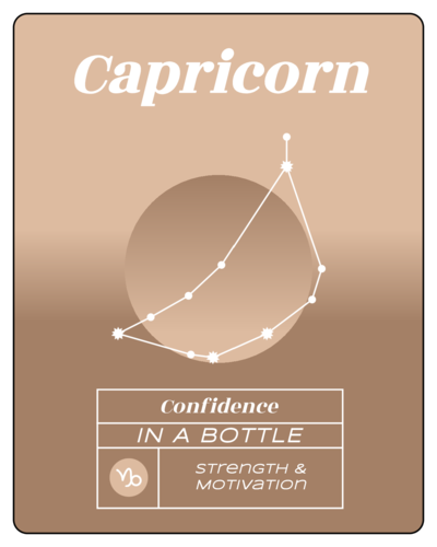 Capricorn Elixir Zodiac Gift Favor Label