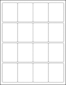 2 X 2 5 Blank Label Template Ol1117