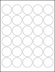 Download 1 5 Circle Blank Label Template Ol2088
