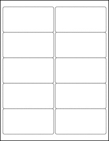 4" x 2" Blank Label Template - PDF - OL562