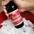 3.75" x 3" weatherproof white matte beer bottle label
