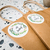 Oh Baby Baby Shower Labels (Wreath) - Pre-Printed Baby Shower Labels