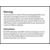 Wax Melt Warning Labels - Pre-Printed Labels - Full Label Sheet