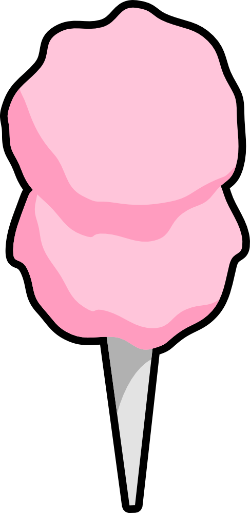 OnlineLabels Clip Art - Cotton Candy