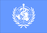 Flag of the WHO (World Health Organization)