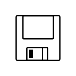 Floppy disk icon