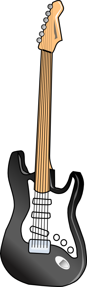 OnlineLabels Clip Art - Guitar 2