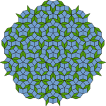 Penrose tiling (Rhombi)