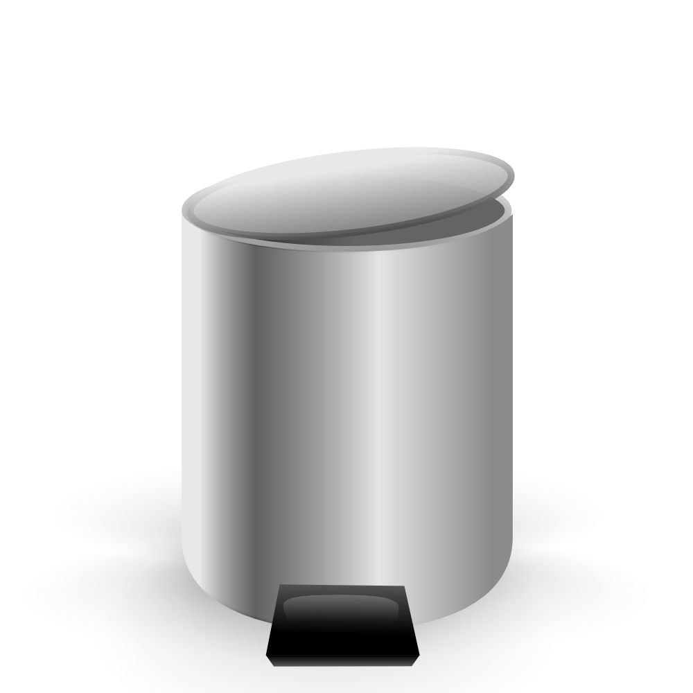 OnlineLabels Clip Art Trash Empty