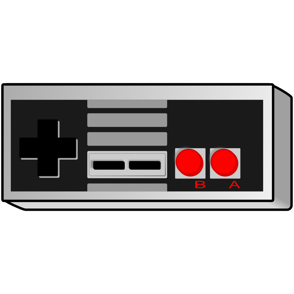 Download OnlineLabels Clip Art - Old School Game Controller