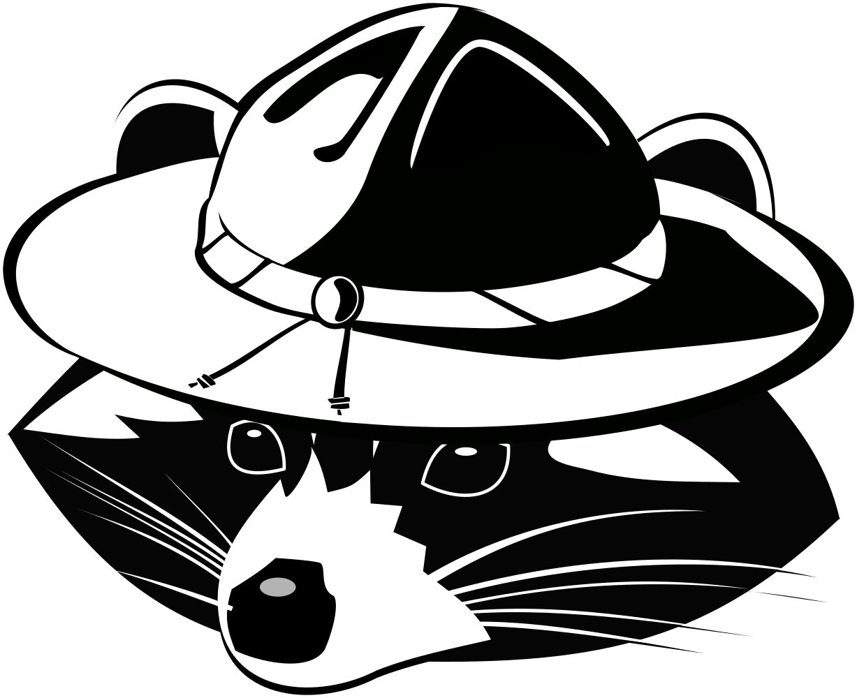 Download OnlineLabels Clip Art - Raccoon scout
