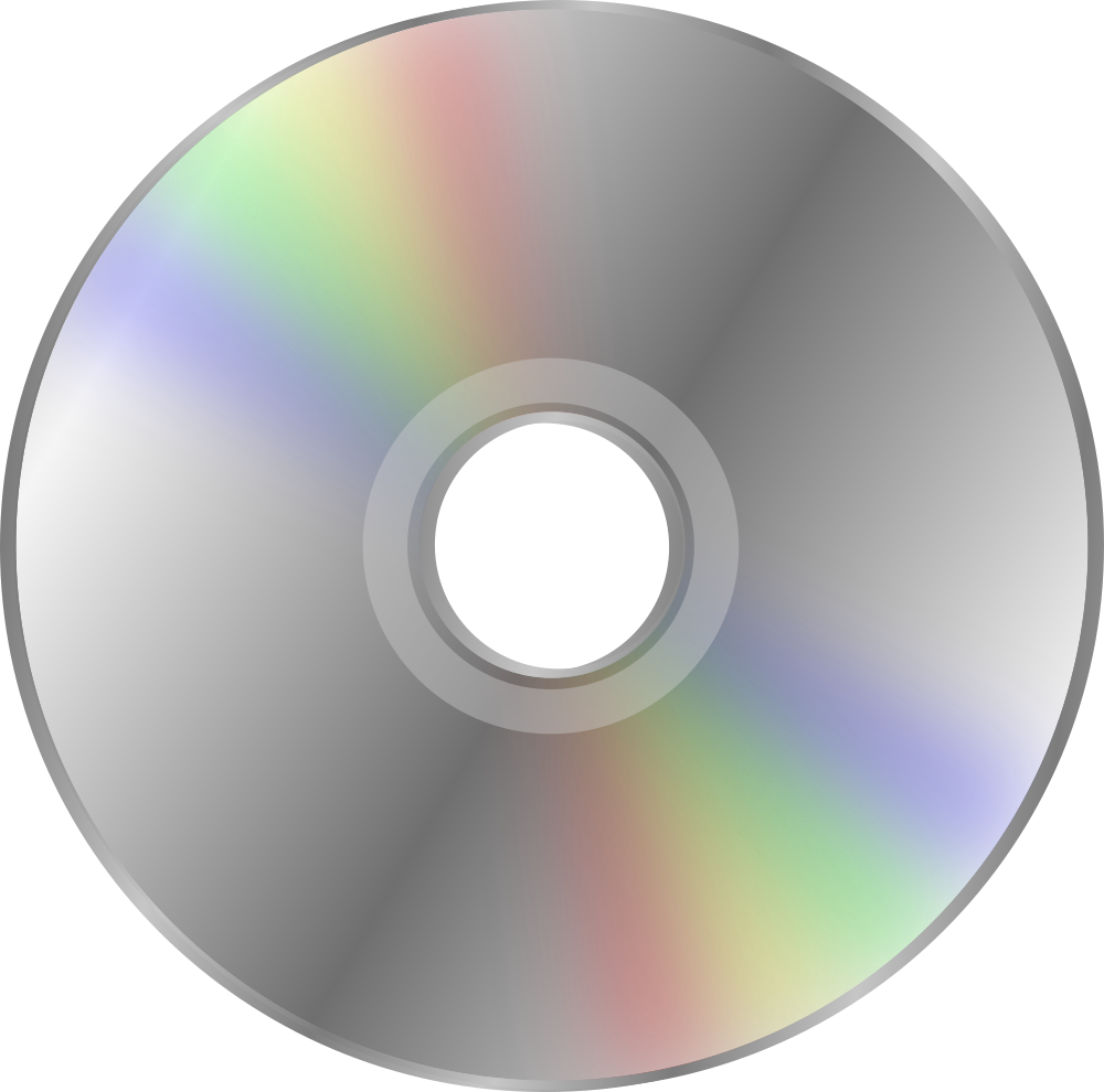 OnlineLabels Clip Art - CD DVD