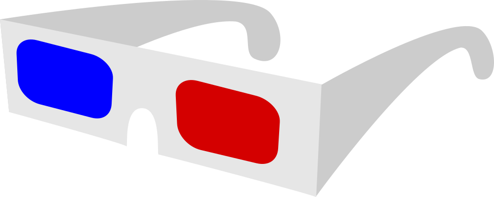 Download OnlineLabels Clip Art - 3D Glasses