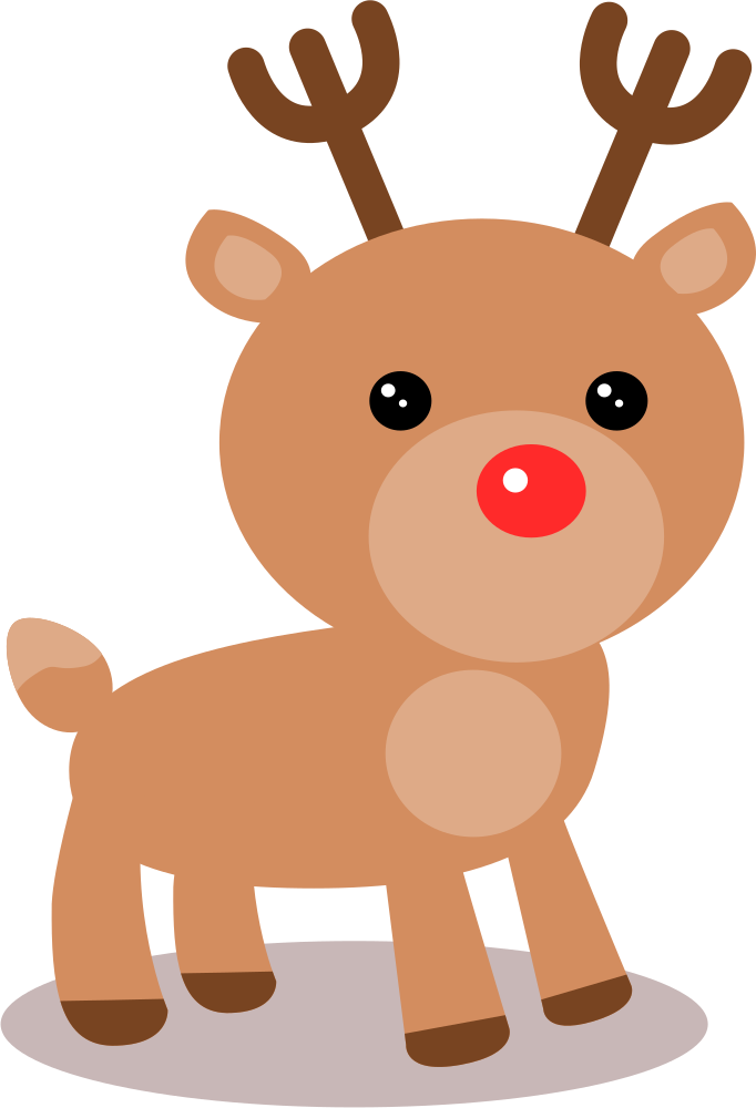 OnlineLabels Clip Art - Reindeer