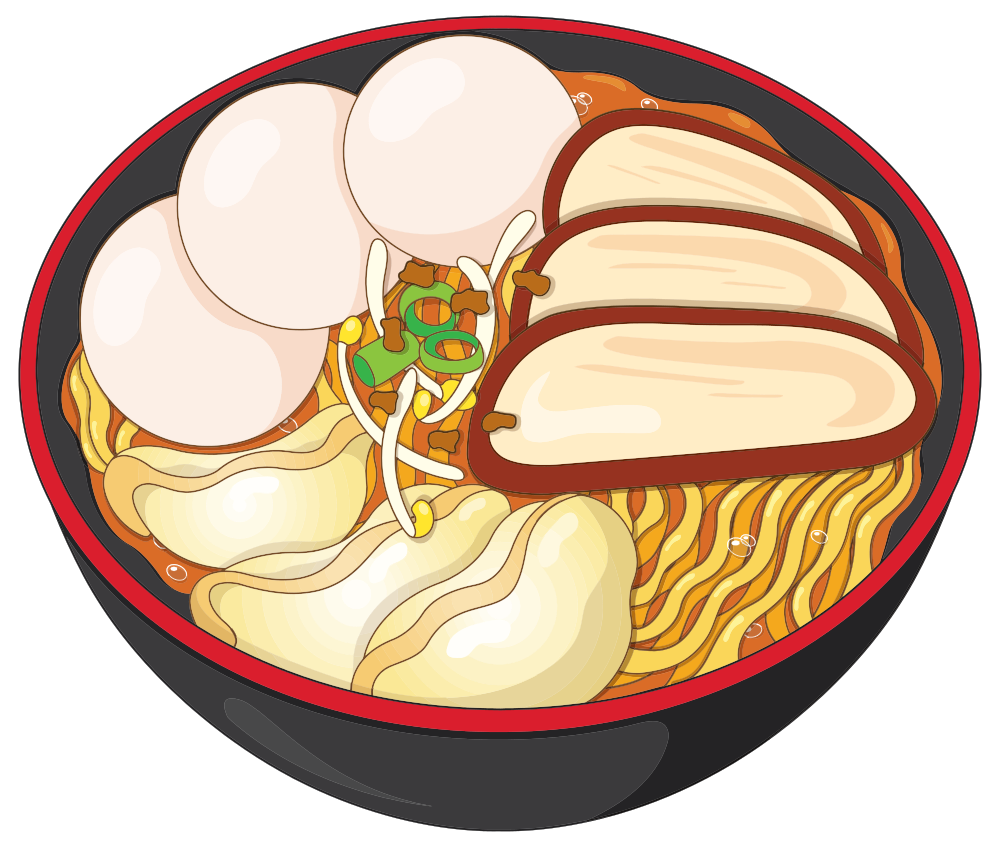 OnlineLabels Clip Art - Bowl Of Ramen