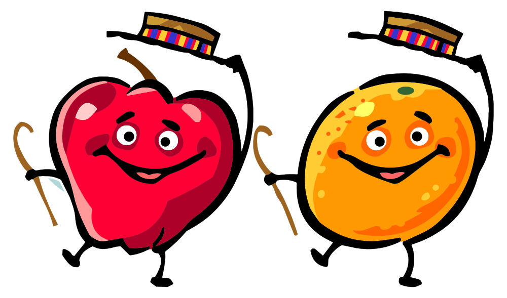 OnlineLabels Clip Art - Dancing Fruit