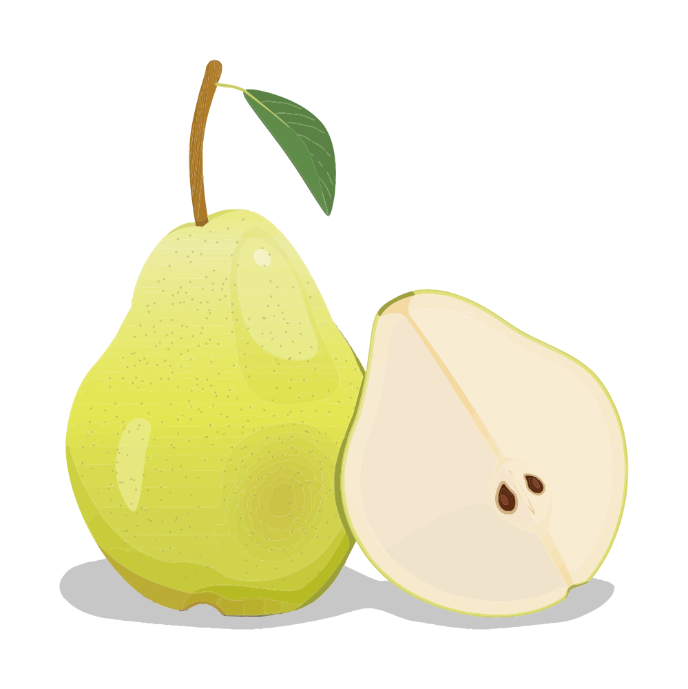 Onlinelabels Clip Art - Pear