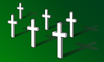 Crosses on Field (Remembrance Day)