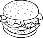 Fast Food, Lunch-Dinner, Chicken Burger