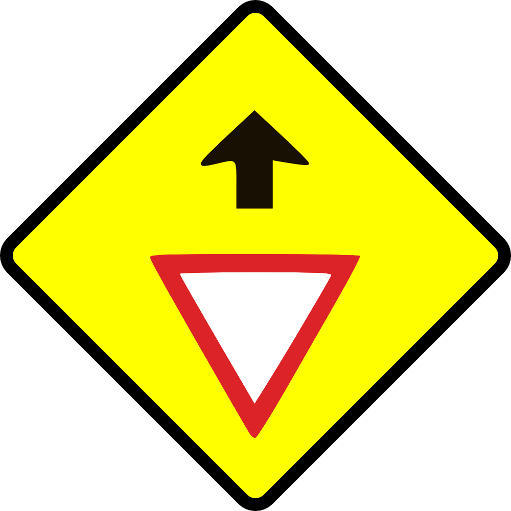 onlinelabels-clip-art-caution-give-way-sign