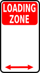 sign_loading zone