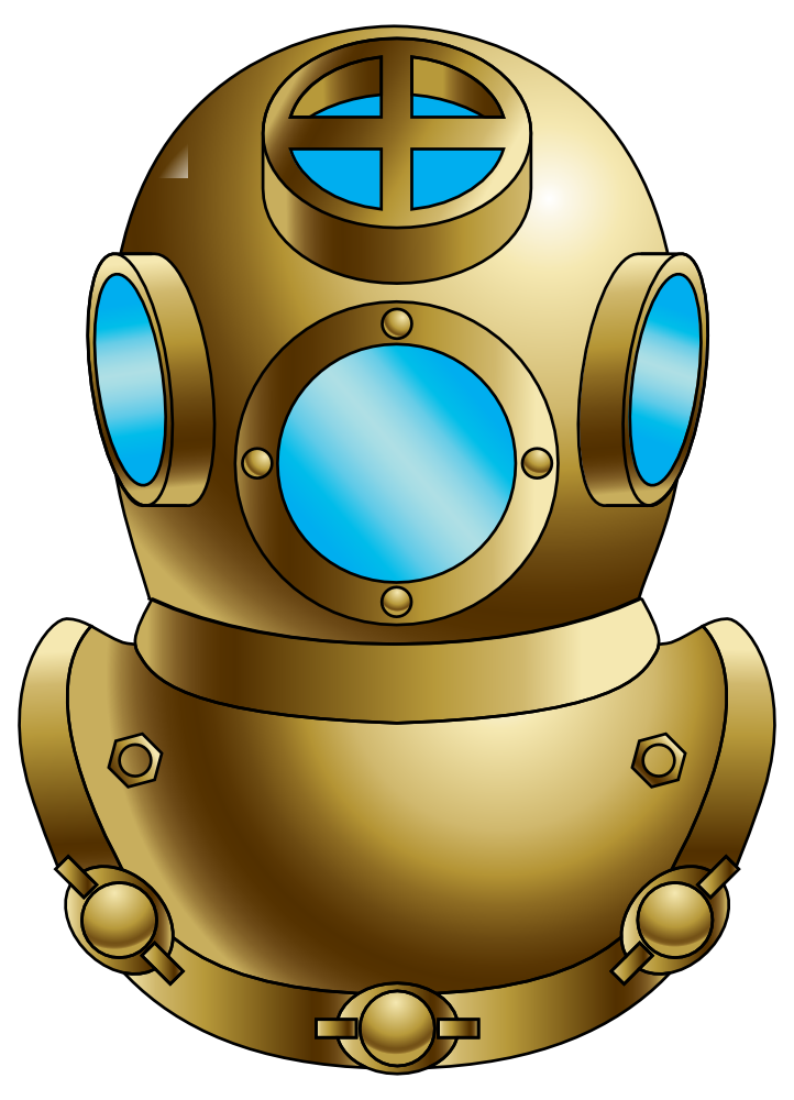 OnlineLabels Clip Art - Deep Diver