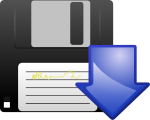 floppy disk download icon